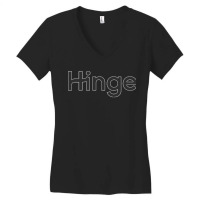 Hinge Dating App Classic Women's V-neck T-shirt | Artistshot