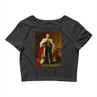 Nigel Farage King, Nigel Farage, King, Anti Boris Johnson, Farage King Crop Top | Artistshot