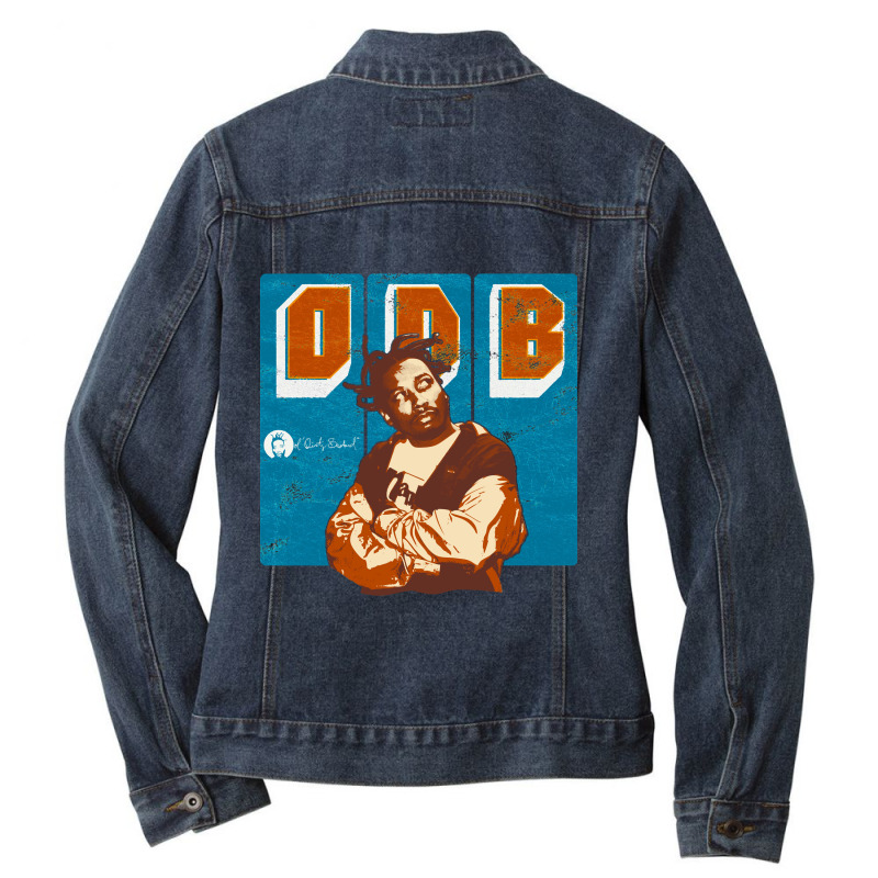 Odb Ol Dirty Bastard Ladies Denim Jacket by Kerry Hutcheson | Artistshot