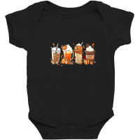 Womens Pumpkin Spice Coffee Latte Fall Autumn Season Baby Bodysuit | Artistshot