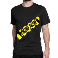 Crime Scene Forensic Tape Police Science Investigator Csi Classic T-shirt | Artistshot