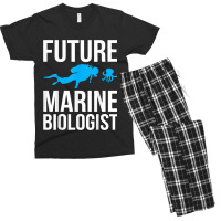 Future Marine Biologist Gift For Students Sea Life Men's T-shirt Pajama Set | Artistshot