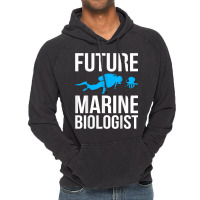 Future Marine Biologist Gift For Students Sea Life Vintage Hoodie | Artistshot