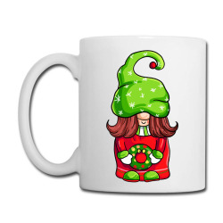 gnome holding coffee mug