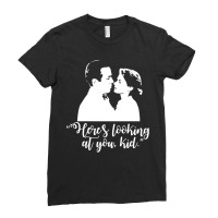 Graphic Picture Portrait Man Day Gift Ladies Fitted T-shirt | Artistshot