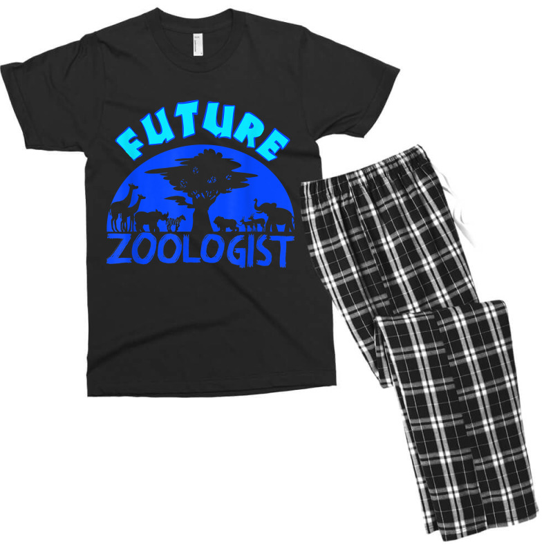 Future Zoologist Cute Zoology Students Funny Zoo Keeper Gift Men's T-shirt Pajama Set by BlancaJanet | Artistshot