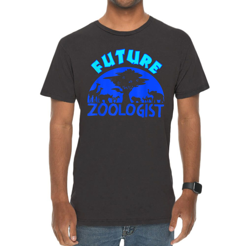 Future Zoologist Cute Zoology Students Funny Zoo Keeper Gift Vintage T-Shirt by BlancaJanet | Artistshot