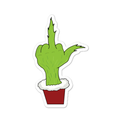 Custom Grinch Middle Finger, Grinch, The Grinch, Standing Grinch ...