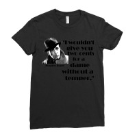 Playing  James Cagney Men Women Ladies Fitted T-shirt | Artistshot