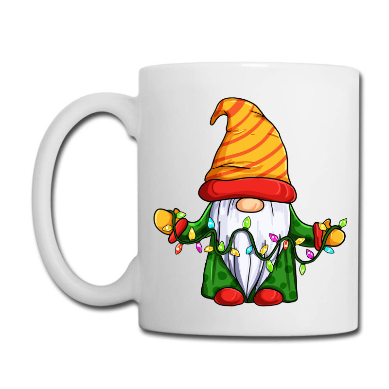 gnome holding coffee mug