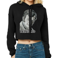 Retro  Paul Belmondo Call Me Cropped Hoodie | Artistshot