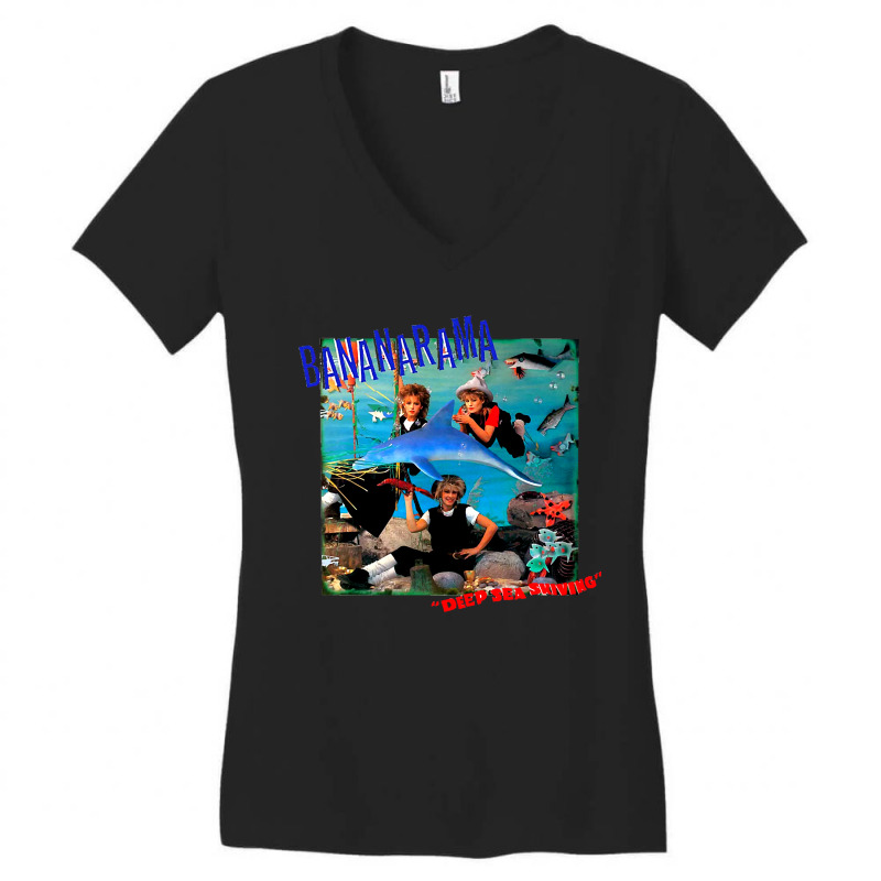 Retro  Musician Man Mens Womens Women's V-Neck T-Shirt by Artist-Taniya | Artistshot