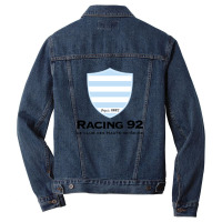 The Racing 92 Men Denim Jacket | Artistshot