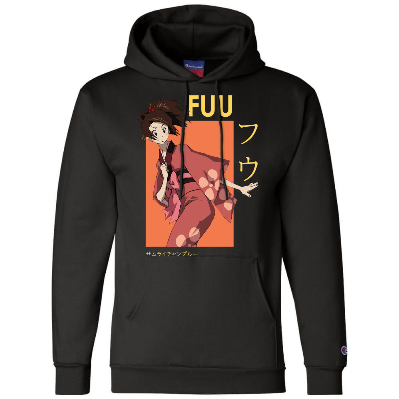 Vintage Retro Mugen Jin Mens Funny Champion Hoodie by ArtistYazmin | Artistshot