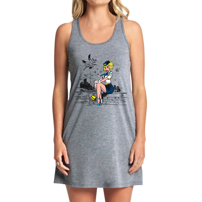 Music Vintage Retro Mi Hubami Men Women Tank Dress by ArtistAylin | Artistshot