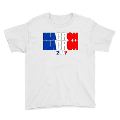 For President Of France Youth Tee Designed By Ajibra