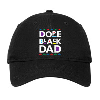 Dope Black Dad  Black History Gifdope Black Father Video Games Charact Adjustable Cap | Artistshot