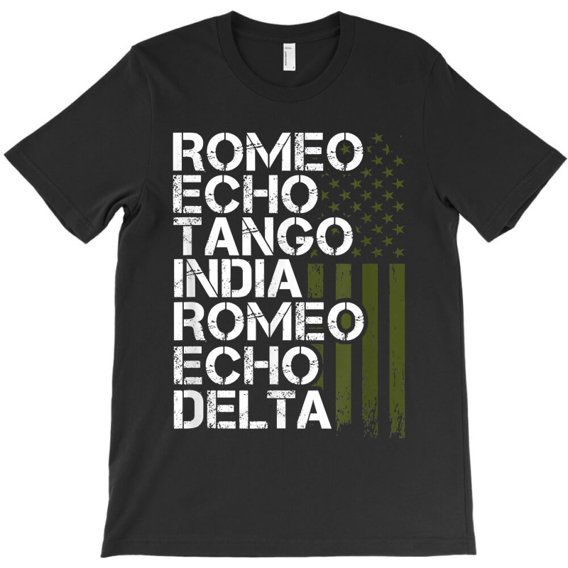 Retired Military Men Women Phonetic Alphabet Retirement T-shirt | Artistshot