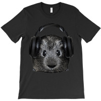 Dj Guinea Pig Music Festival Lover Gift Animal Pet Cavy T-shirt | Artistshot