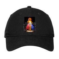 Jesus Christ Christian Jesus I Trust In You Divine Mercy Graphic Catho Adjustable Cap | Artistshot