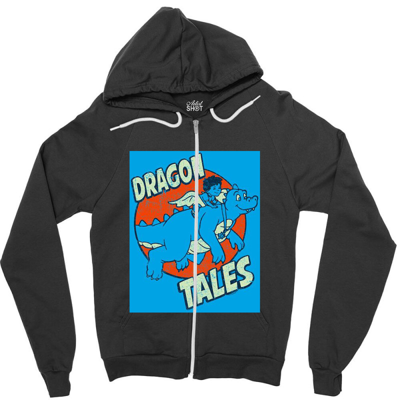 Dragon Tales, Flying High, Zipper Hoodie by joetamponi | Artistshot