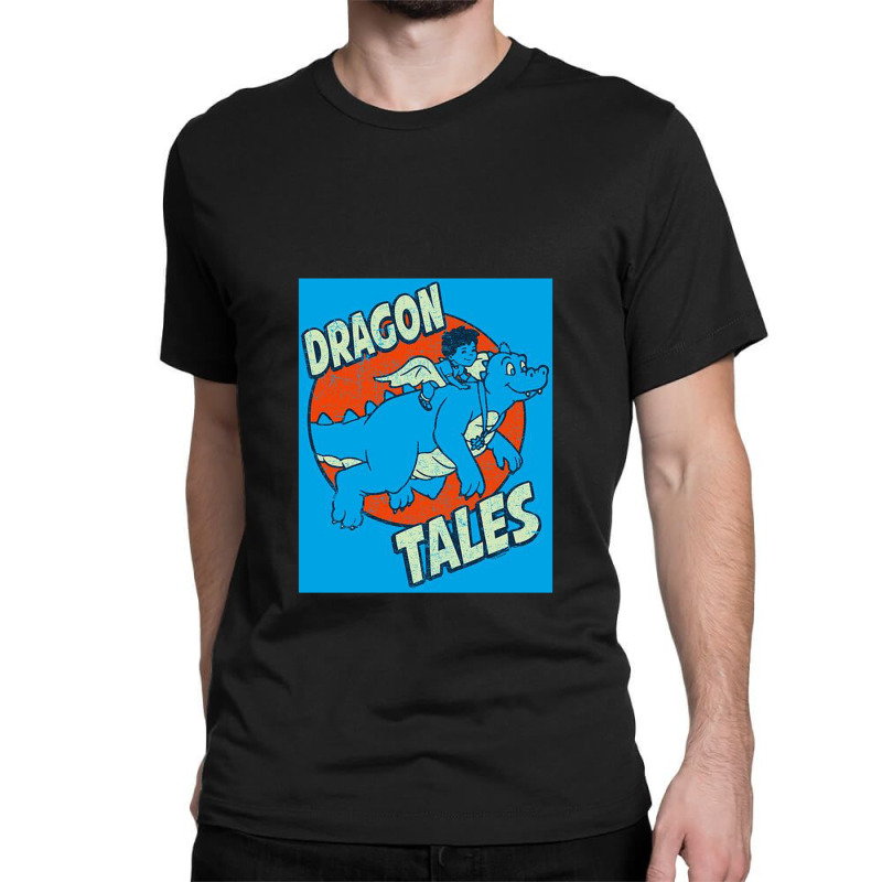 Dragon Tales, Flying High, Classic T-shirt by joetamponi | Artistshot