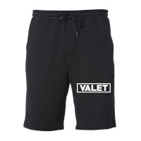 Valet Car Parking Lot Attendant Hotel & Restaurant Employee Fleece Short | Artistshot