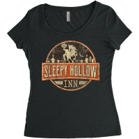 Sleepy Hollow Inn Halloween Headless Horseman Women's Triblend Scoop T-shirt | Artistshot