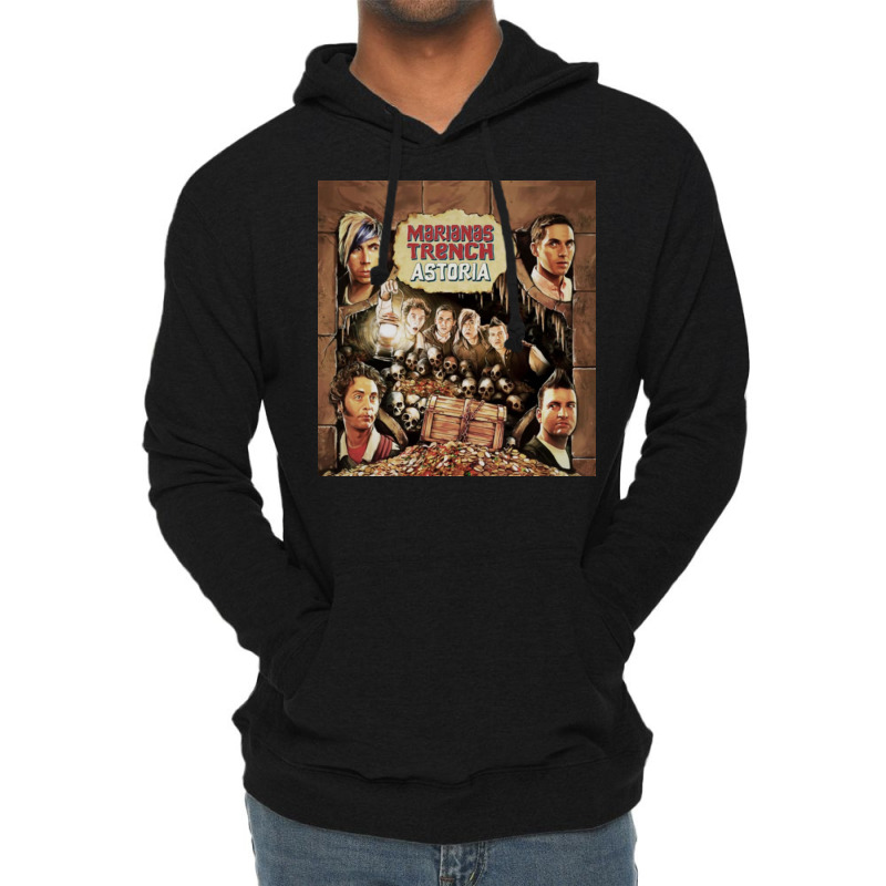 Marianas Trench Cover Album Lightweight Hoodie | Artistshot