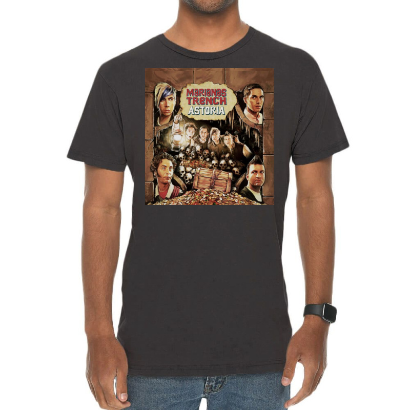 Marianas Trench Cover Album Vintage T-shirt | Artistshot