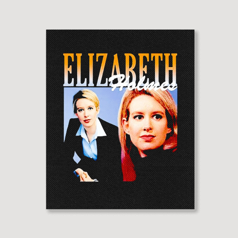 Elizabeth Holmes, Theranos Founder, Elizabeth Holmes And Theranos Foun Portrait Canvas Print | Artistshot