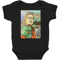 Marty Mcfly, Back To The Future, Marty Mcfly Vintage, Marty, Mcfly, Ma Baby Bodysuit | Artistshot