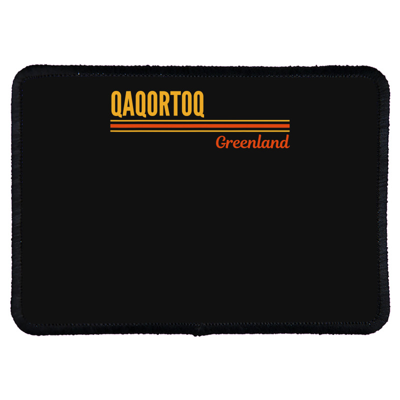 Qaqortoq Greenland Rectangle Patch | Artistshot