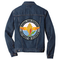 Naval Air Station Nas Key West Navy Military Veteran Patch Men Denim Jacket | Artistshot