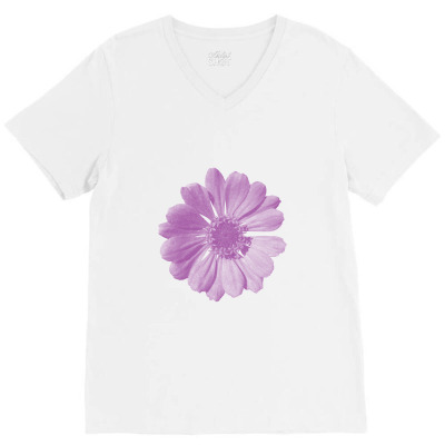 Lilac Flower, Lilac V-neck Tee Designed By Creepysatan