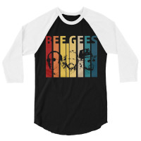 Bee Gees, Bee, Gees, Bee Gees Vintage, Bee Gees Painting, Bee Gees Art 3/4 Sleeve Shirt | Artistshot