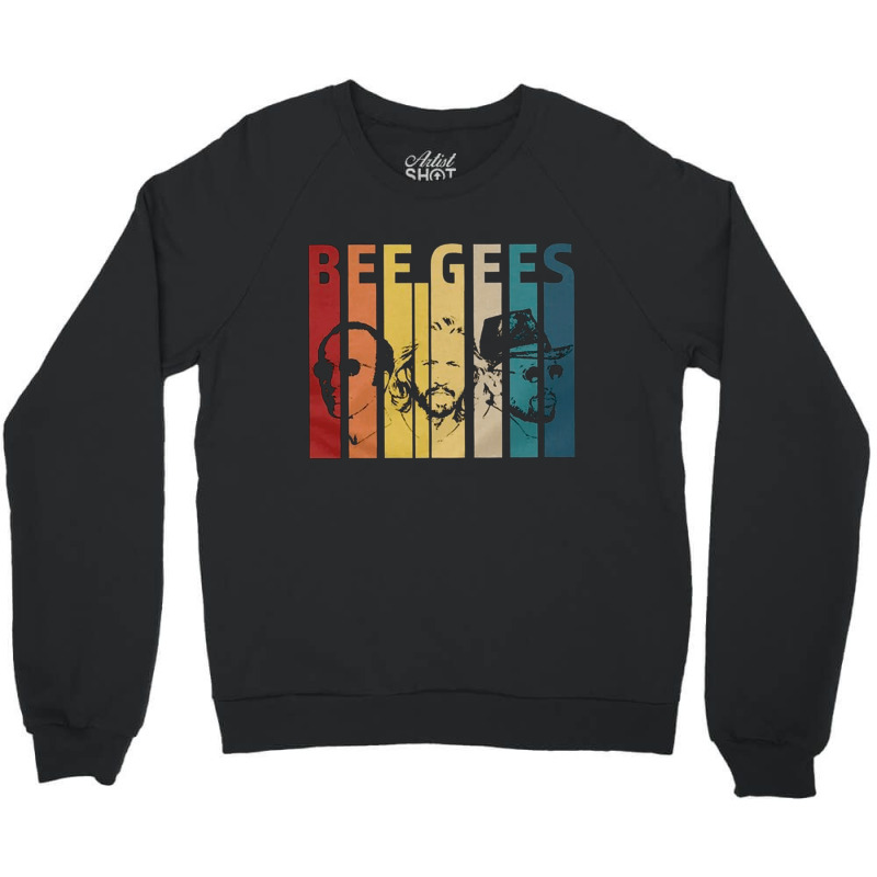 Bee Gees, Bee, Gees, Bee Gees Vintage, Bee Gees Painting, Bee Gees Art Crewneck Sweatshirt | Artistshot