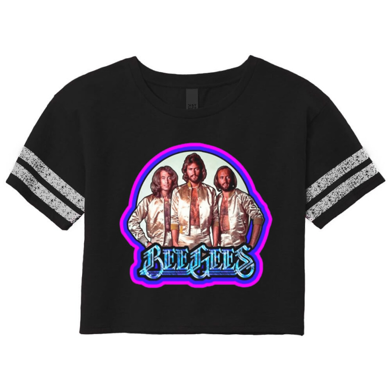 Bee Gees, Bee Gees Vintage, Bee Gees Bee Gees, Bee Gees Bee Gees Bee G Scorecard Crop Tee | Artistshot