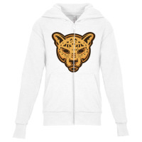 Jaguar Head Youth Zipper Hoodie | Artistshot