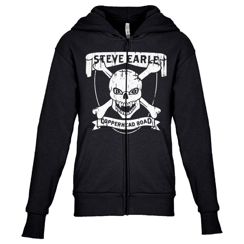 Steve Earle Copperhead Road, Steve Earle, Copperhead Road, Steve, Earl Youth Zipper Hoodie | Artistshot