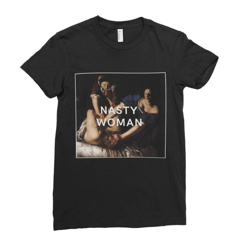 Judith Slaying Holofernes, Gentileschi, Judith Slaying, Holofernes, Ju Ladies Fitted T-Shirt by cm-arts | Artistshot