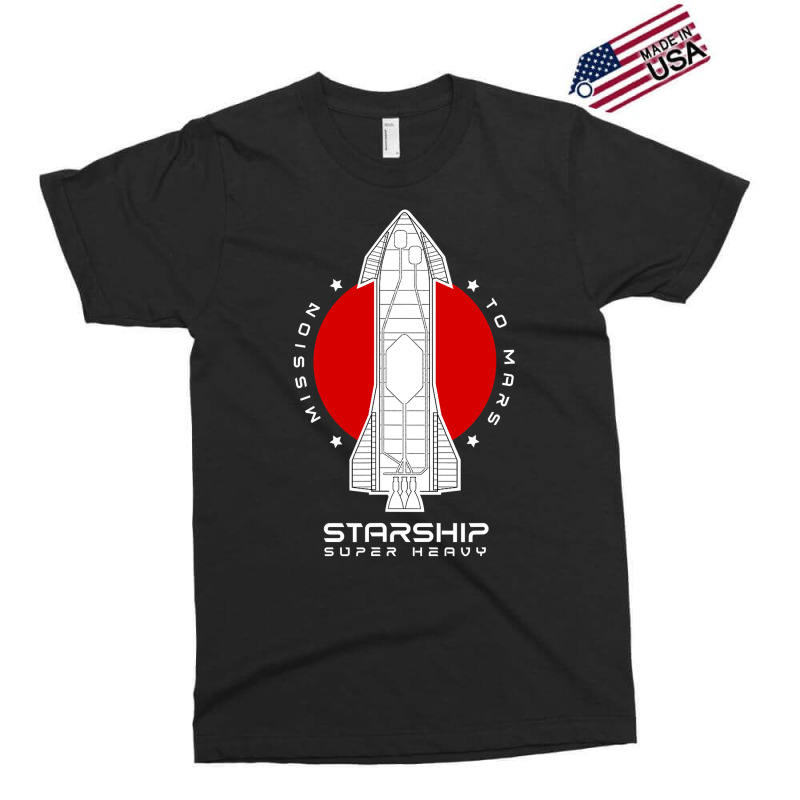 Starship Sn15 Mission To Mars Space Rocket X Raptor Launch Exclusive T-shirt by cm-arts | Artistshot