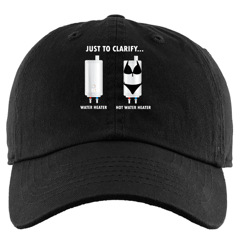 Funny Plumber Hot Water Heater Plumbing Dad Joke Kids Cap by BessieCarolyn | Artistshot