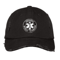 Emergency Medical Technician, Emergency Medical, Technician, Distresse Vintage Cap | Artistshot