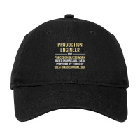 Production Engineer I Do Precision Guesswork. Funny Gift Adjustable Cap | Artistshot