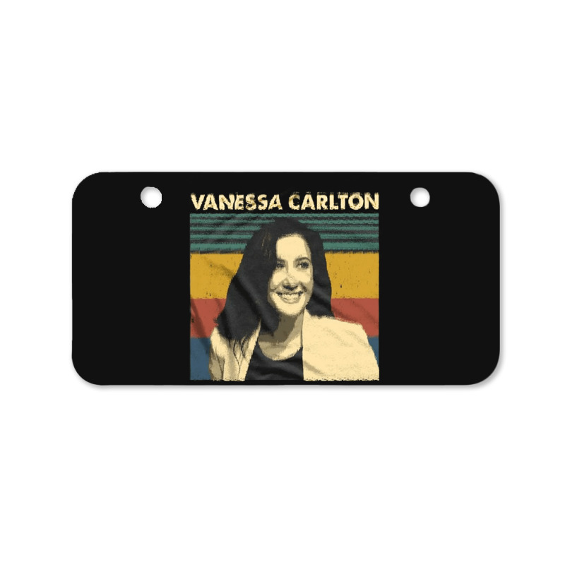 Vanessa Carlton, Vanessa Carlton Vintage, Vanessa, Carlton, Vanessa Ca Bicycle License Plate | Artistshot