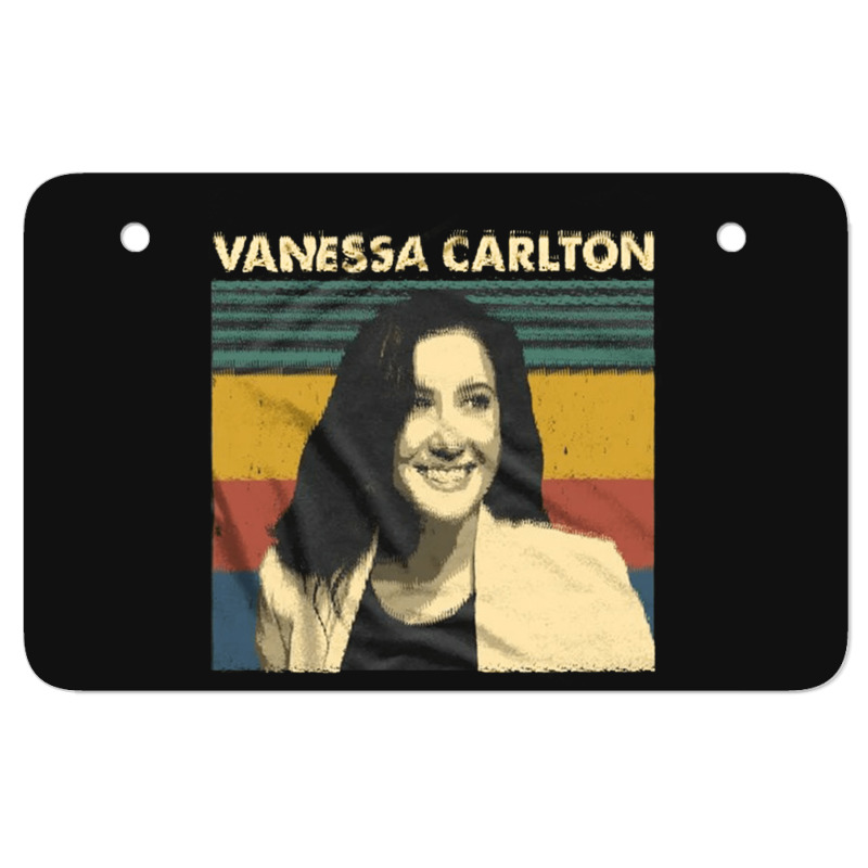 Vanessa Carlton, Vanessa Carlton Vintage, Vanessa, Carlton, Vanessa Ca Atv License Plate | Artistshot