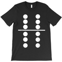 Domino 6 And 6 Matching Halloween Group Costumes 6-6 T-shirt | Artistshot