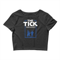 The Tick Friend Of Arthur Vintage Silhouette Crop Top | Artistshot