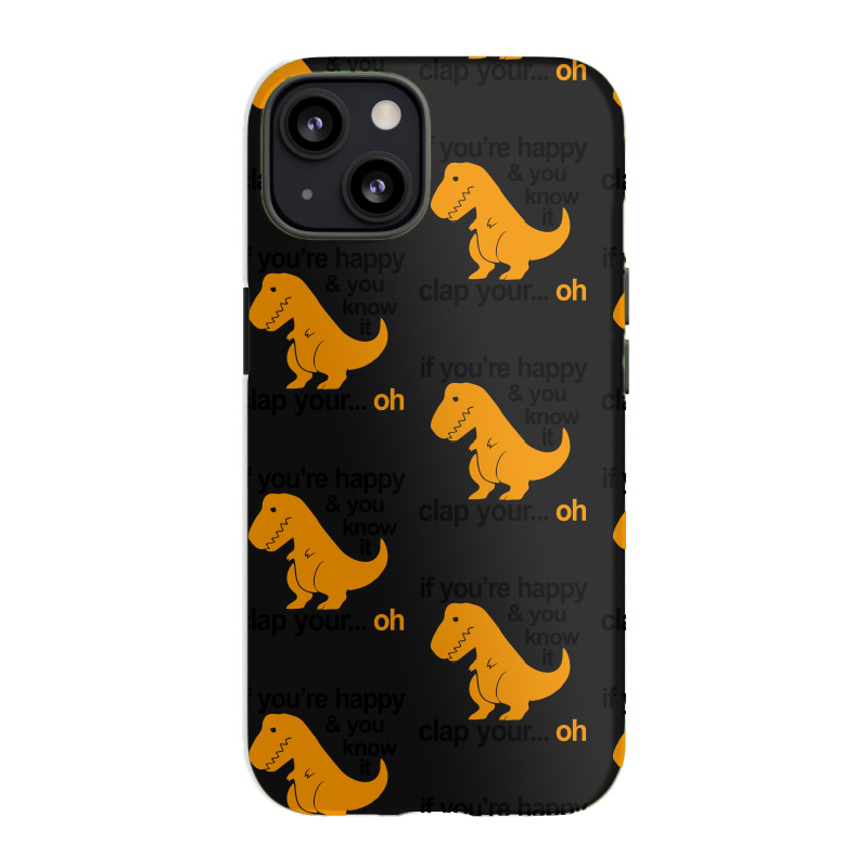 T Rex Clap Your Hands Iphone 13 Case | Artistshot